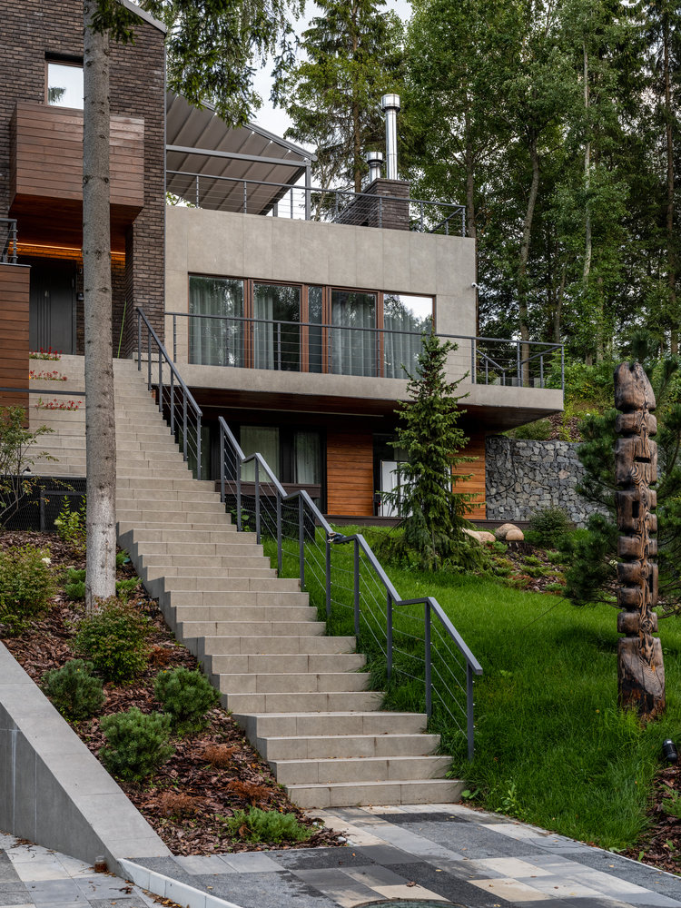 Фотография: Ландшафт в стиле , Современный, Восточный, Дом, Проект недели, Дом и дача, Московская область, 4 и больше, Более 90 метров, Архитектурное бюро ab2.0 – фото на INMYROOM Фотография: Ландшафт в стиле , Современный, Восточный, Дом, Проект недели, Дом и дача, Московская область, 4 и больше, Более 90 метров, Архитектурное бюро ab2.0 – фото на INMYROOM