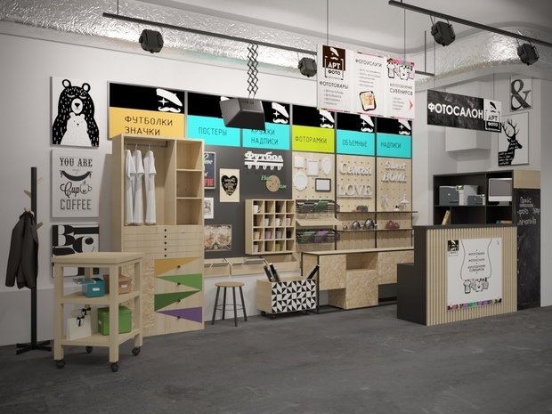 Фото из портфолио Дизайн уголка фотосалона – фотографии дизайна интерьеров на INMYROOM