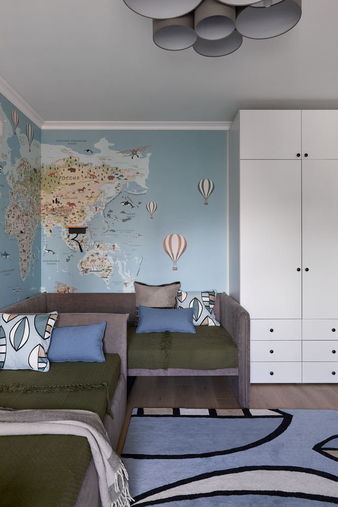 Фотография: Детская в стиле Современный, Квартира, Проект недели, Долгопрудный, 4 и больше, Более 90 метров, Марина Каралкина – фото на INMYROOM