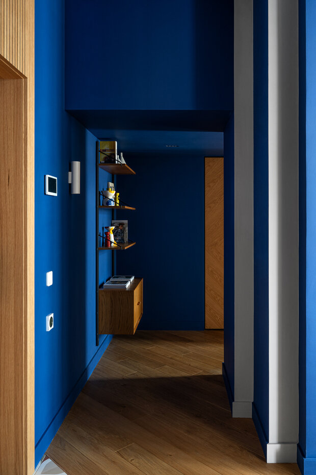 Фотография: Прихожая в стиле Современный, Эклектика, Квартира, Проект дня, Москва, 3 комнаты, Более 90 метров, Анна Малютина, ЖК «Одинград» – фото на INMYROOM