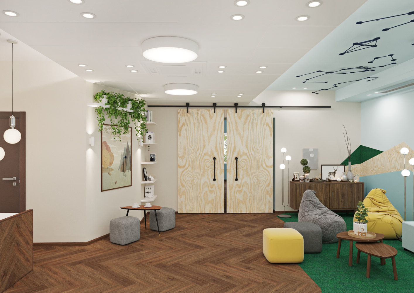 Фото из портфолио Школа творческого развития "Звезды" – фотографии дизайна интерьеров на INMYROOM Фото из портфолио Школа творческого развития "Звезды" – фотографии дизайна интерьеров на INMYROOM