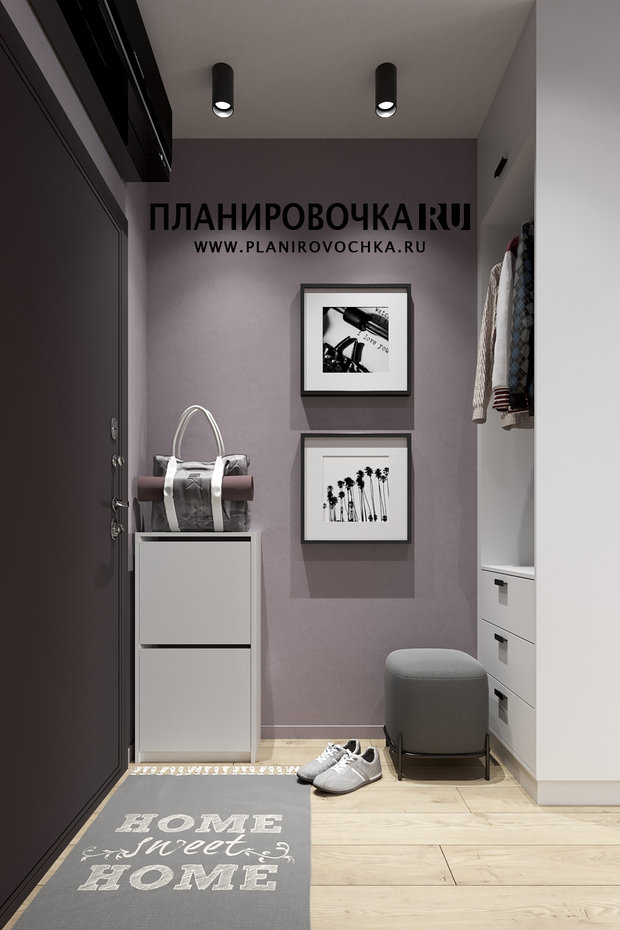 Фото из портфолио ЖК "Водный", Студия 21,4 м2 – фотографии дизайна интерьеров на INMYROOM