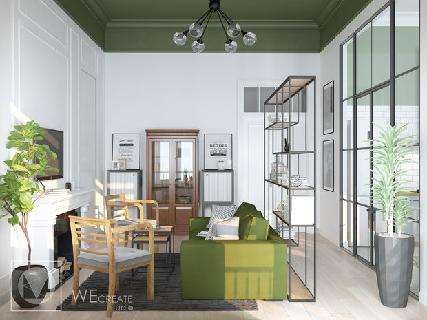 Фото из портфолио Квартира в старинном доме – фотографии дизайна интерьеров на INMYROOM