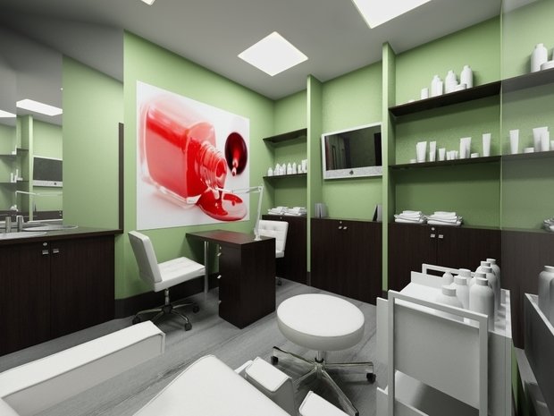 Фото из портфолио Салон красоты софите в Киеве – фотографии дизайна интерьеров на INMYROOM