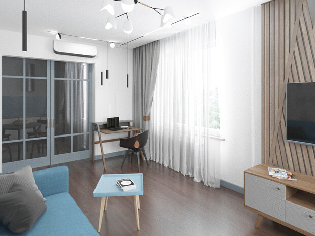 Фото из портфолио Квартира на Аптекарском острове – фотографии дизайна интерьеров на INMYROOM