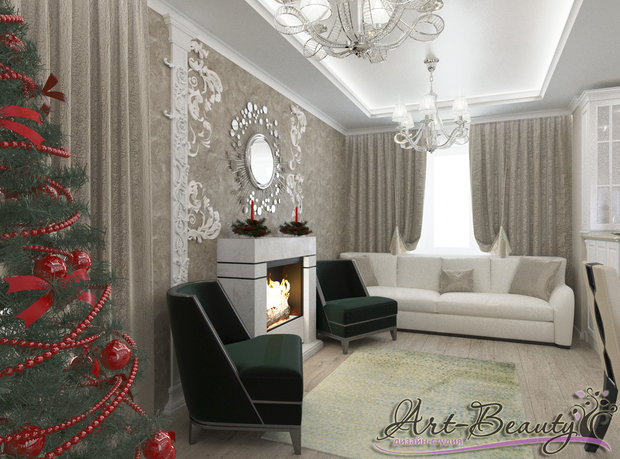 Фото из портфолио Светлое Ар-деко – фотографии дизайна интерьеров на INMYROOM