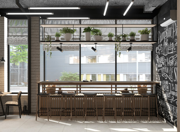 Фото из портфолио Пекарня Bon Bakery – фотографии дизайна интерьеров на INMYROOM