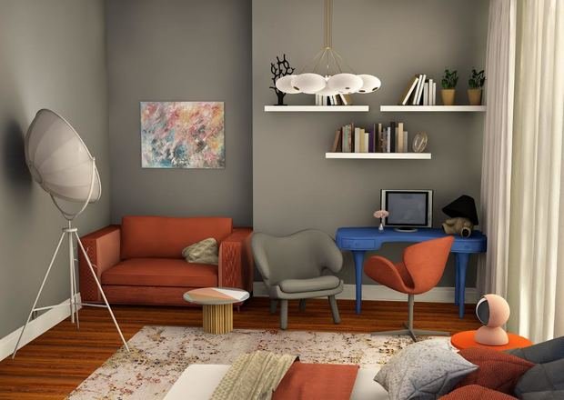 Фото из портфолио Квартира для семьи из 4 человек – фотографии дизайна интерьеров на INMYROOM