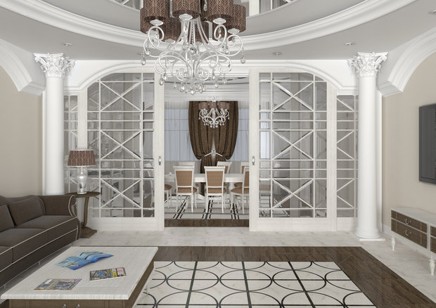 Фото из портфолио гостиная в благородном доме – фотографии дизайна интерьеров на INMYROOM