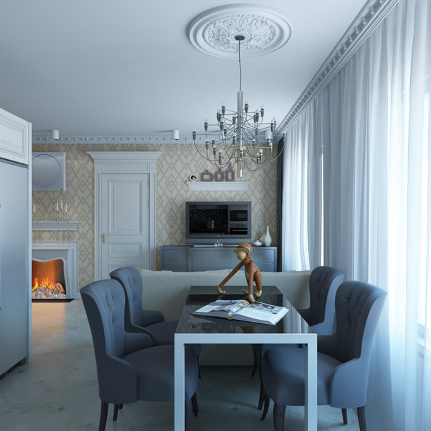 Фото из портфолио Квартира на Таганской – фотографии дизайна интерьеров на INMYROOM