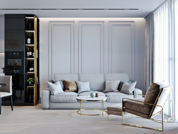 Фото из портфолио ЖК Хорошевский – фотографии дизайна интерьеров на INMYROOM