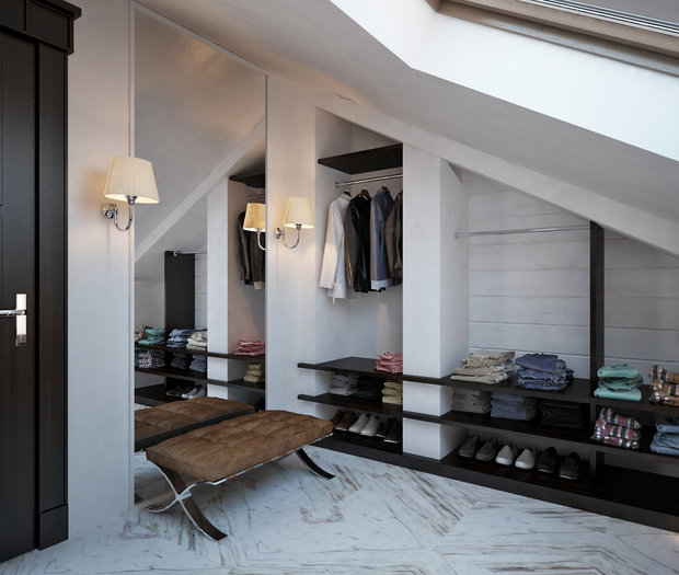 Фото из портфолио Загородный дом из массива канадского кедра – фотографии дизайна интерьеров на INMYROOM