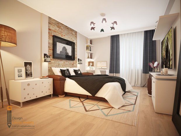 Фото из портфолио Дизайн - проект (Варшавская) – фотографии дизайна интерьеров на INMYROOM