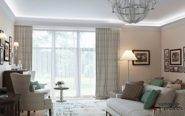 Фото из портфолио  "Атмосфера классики" – фотографии дизайна интерьеров на INMYROOM