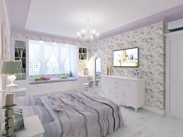 Фото из портфолио Квартира в стиле прованс – фотографии дизайна интерьеров на INMYROOM