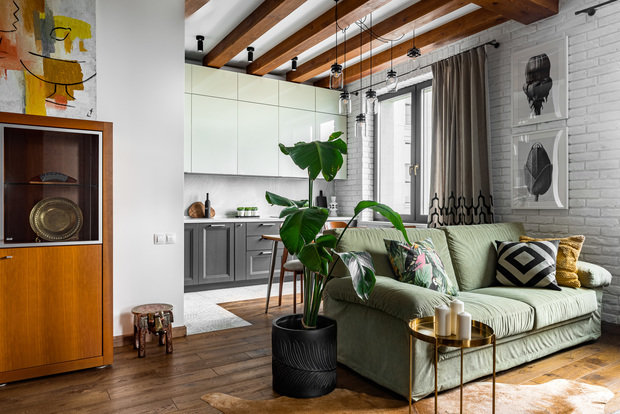 Фото из портфолио Квартира с доминиканским настроением – фотографии дизайна интерьеров на INMYROOM