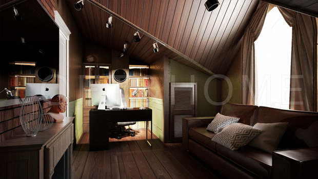 Фото из портфолио Дуплекс, КП Кембридж – фотографии дизайна интерьеров на INMYROOM
