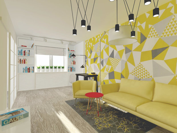 Фото из портфолио дизайн-проект квартиры – фотографии дизайна интерьеров на INMYROOM