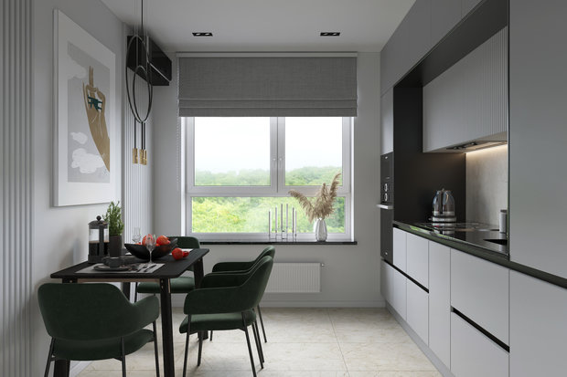 Фото из портфолио ЖК Московский 56кв м – фотографии дизайна интерьеров на INMYROOM