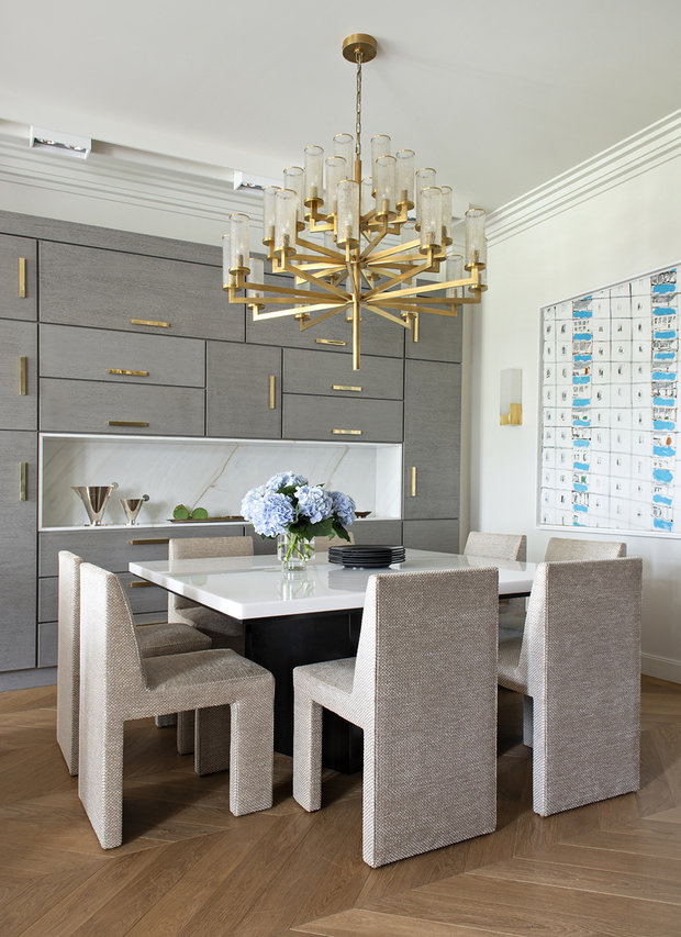 Фотография: Кухня и столовая в стиле Эклектика, Квартира, Проект дня, Москва, 4 и больше, Более 90 метров, Эксклюзивные проекты, Ольга Мальева – фото на INMYROOM