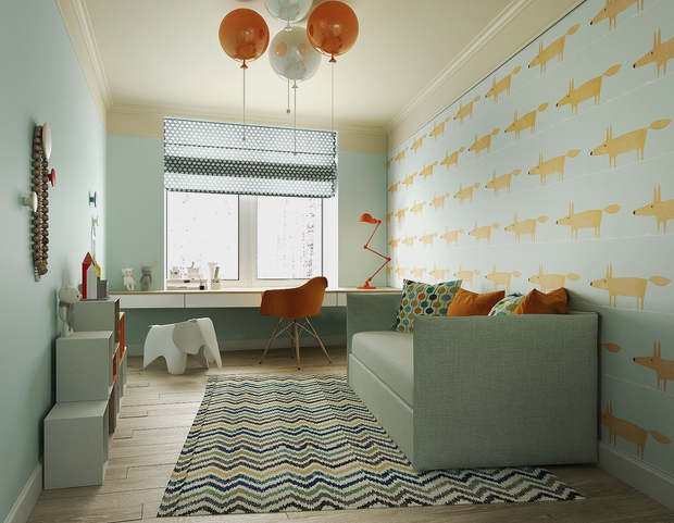 Фотография: Детская в стиле Скандинавский, Современный, Квартира, Проект недели, Анастасия Туганова – фото на INMYROOM