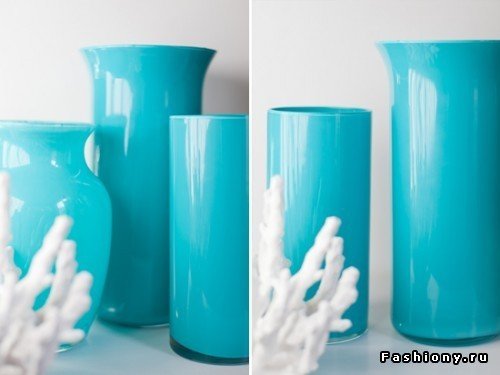 Фото из портфолио Коллекция ваз из стекла для интерьера,цветов  а так же напольные вазы из богемного стекла с Византийским шиком  – фотографии дизайна интерьеров на InMyRoom.ru