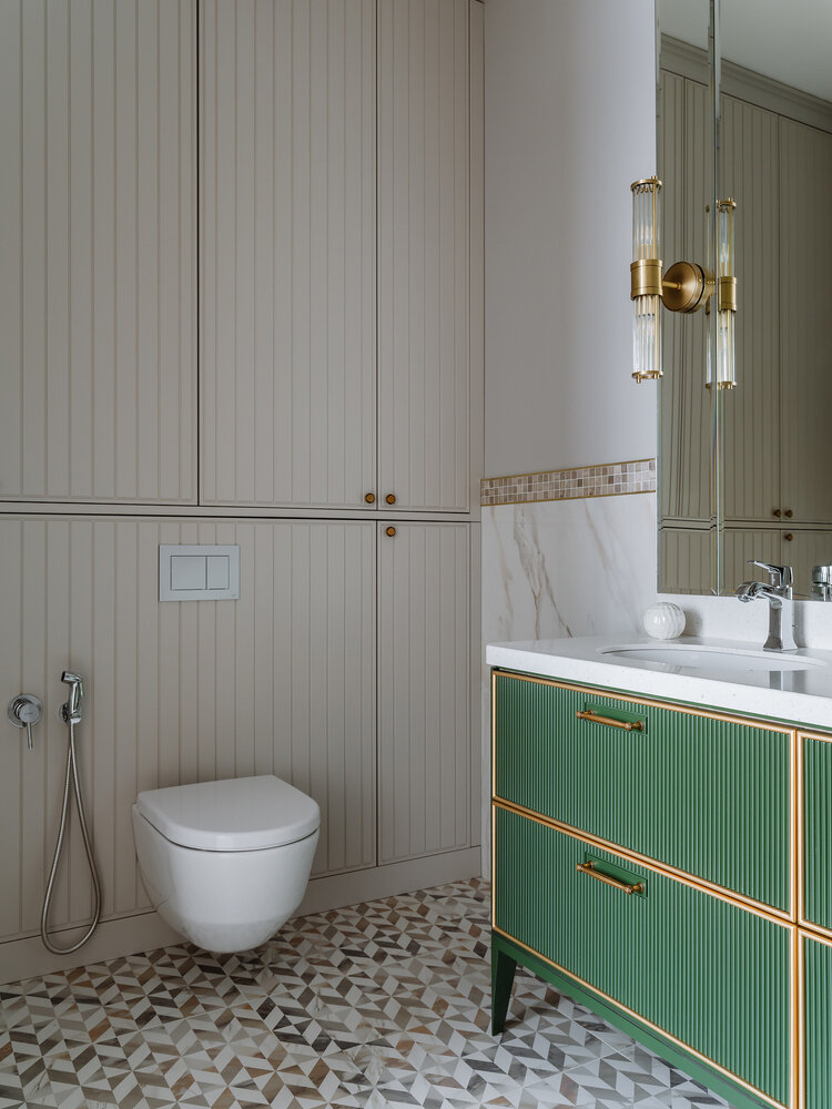 Фотография: Ванная в стиле Классический, Современный, Квартира, Проект недели, Москва, 4 и больше, Более 90 метров, Наталья Широкорад – фото на INMYROOM Фотография: Ванная в стиле Классический, Современный, Квартира, Проект недели, Москва, 4 и больше, Более 90 метров, Наталья Широкорад – фото на INMYROOM