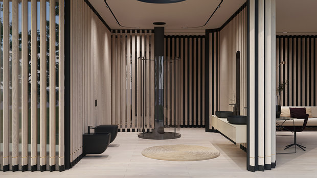 Фото из портфолио House in a modern style – фотографии дизайна интерьеров на INMYROOM