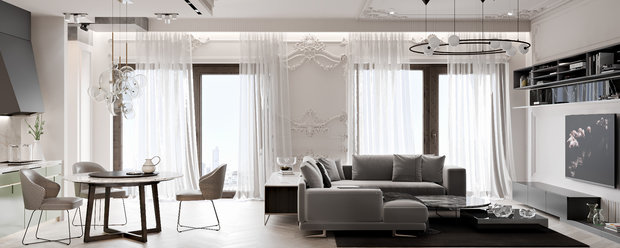 Фото из портфолио Квартира в ЖК I'M  – фотографии дизайна интерьеров на INMYROOM