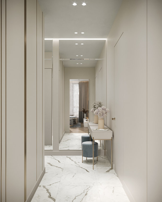 Фото из портфолио Квартира 62м2 для девушки ЖК Onyx Deluxe – фотографии дизайна интерьеров на INMYROOM