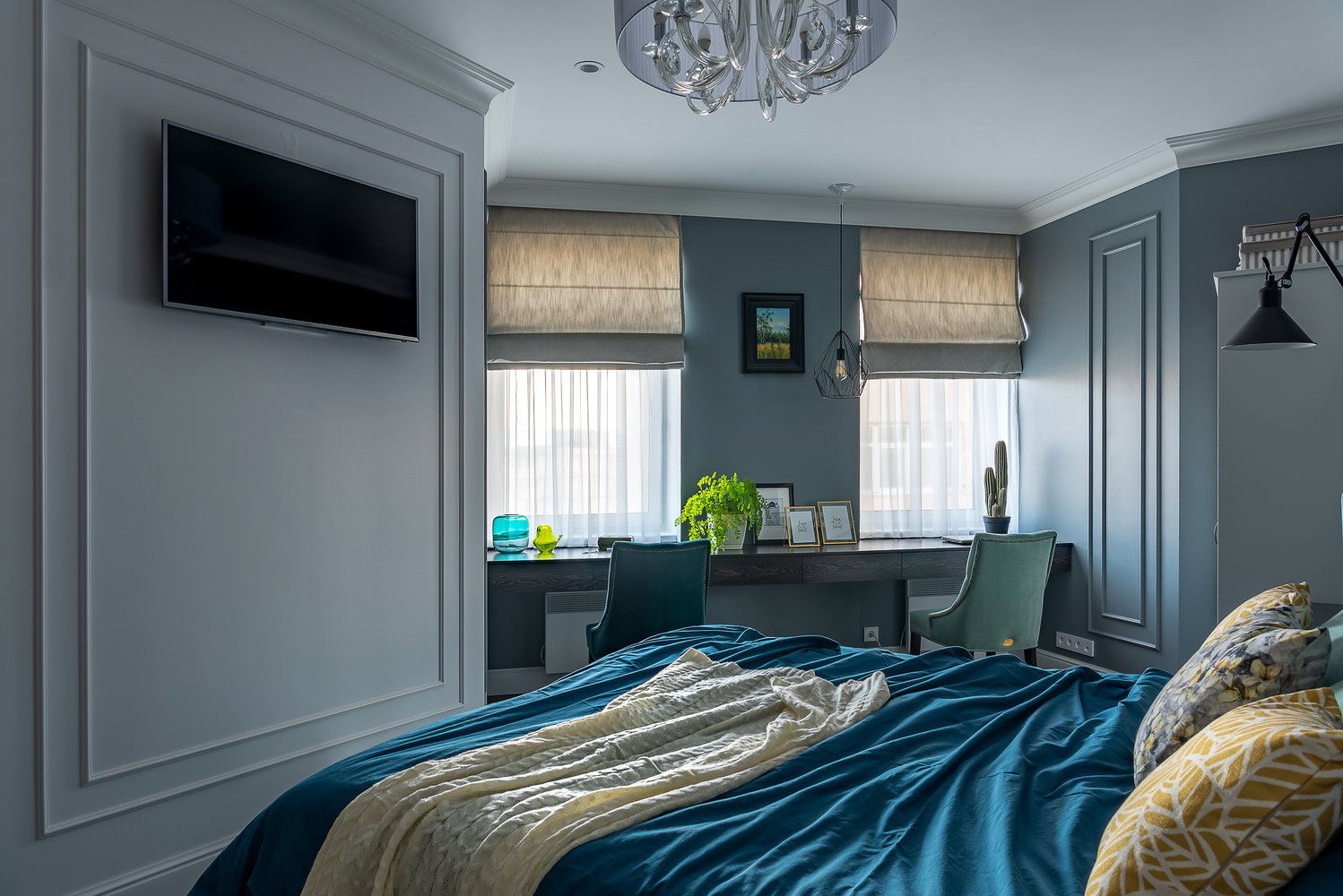 Фотография: Спальня в стиле Классический, Современный, Квартира, Проект недели, 3 комнаты, 60-90 метров, Владивосток, Елена Теплова – фото на INMYROOM Фотография: Спальня в стиле Классический, Современный, Квартира, Проект недели, 3 комнаты, 60-90 метров, Владивосток, Елена Теплова – фото на INMYROOM