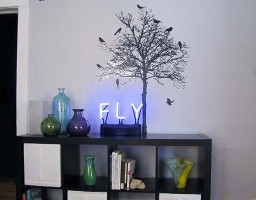 Фотография: Декор в стиле Современный, Декор интерьера, Мебель и свет, Подсветка, Неон – фото на INMYROOM