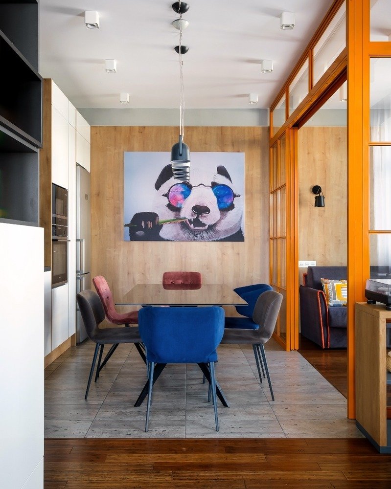 Фотография: Кухня и столовая в стиле Современный, Квартира, Проект недели, Москва, Павел Алексеев, Сталинка, 4 и больше, Более 90 метров, Светлана Алексеева – фото на INMYROOM