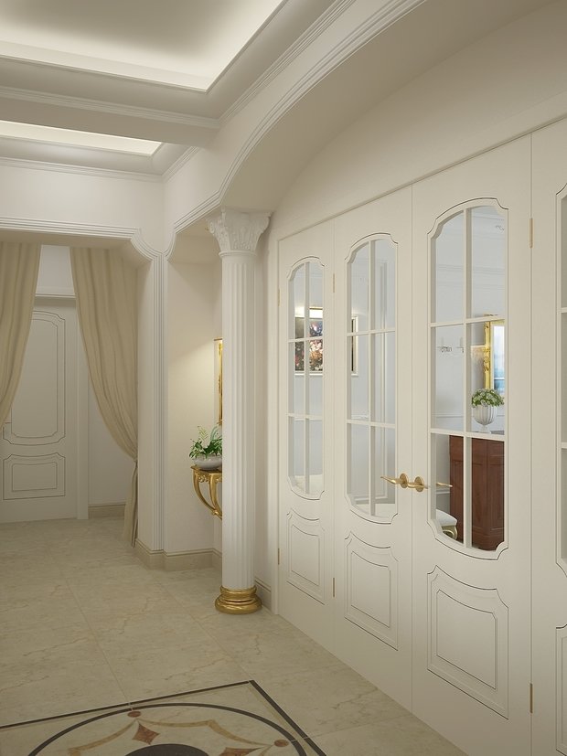 Фото из портфолио классический коридор прихожая – фотографии дизайна интерьеров на INMYROOM
