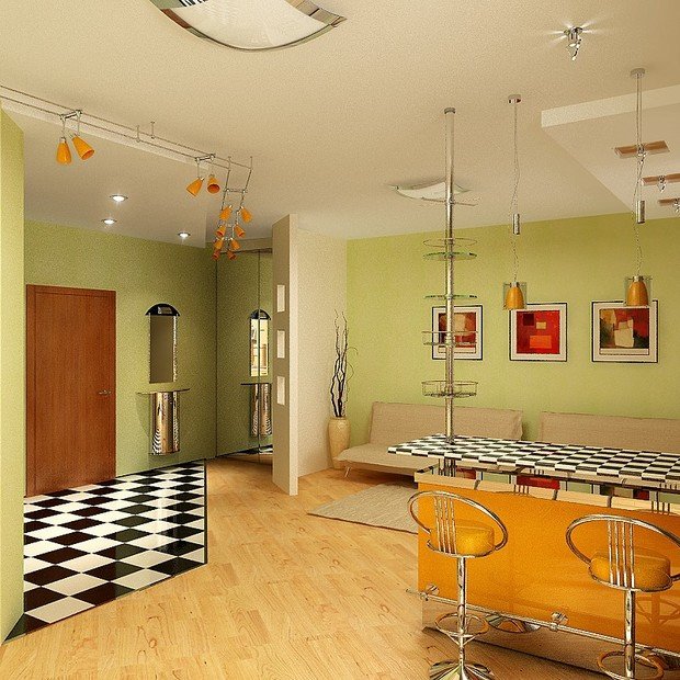 Фото из портфолио Квартира под сдачу в Красногорске. – фотографии дизайна интерьеров на INMYROOM