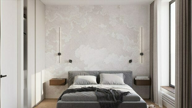 Фото из портфолио Проект однокомнатной квартиры – фотографии дизайна интерьеров на INMYROOM