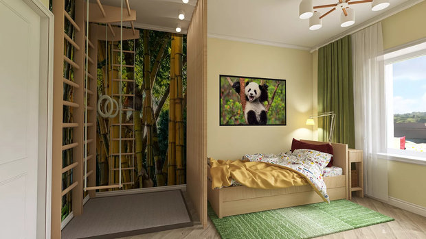 Фото из портфолио Детская для мальчика – фотографии дизайна интерьеров на INMYROOM