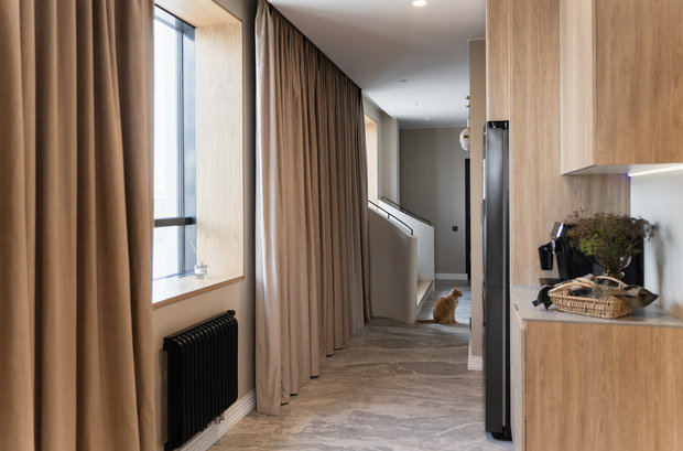 Фотография: Кухня и столовая в стиле Современный, Квартира, Проект недели, 3 комнаты, Более 90 метров, Уфа, Lauradesign – фото на INMYROOM