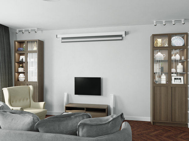 Фото из портфолио Гостиная-столовая 29 кв.м. – фотографии дизайна интерьеров на INMYROOM