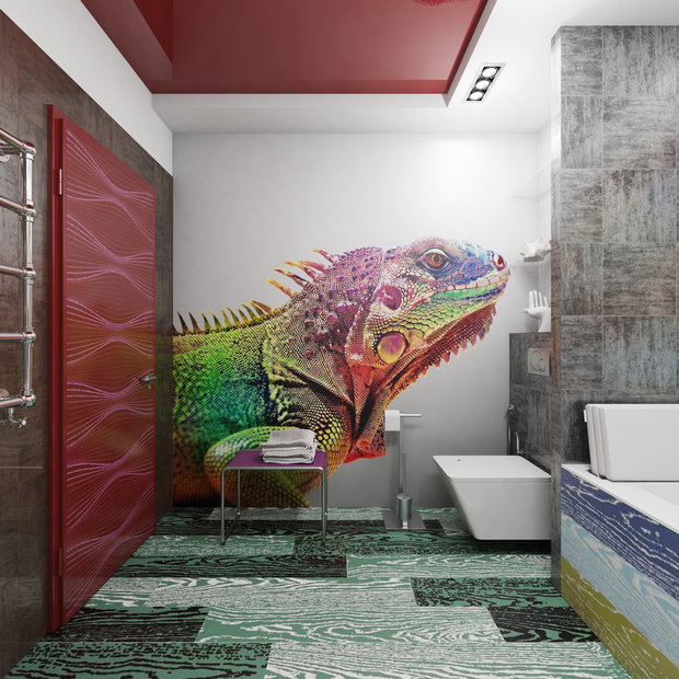 Фотография: Ванная в стиле Хай-тек, Интерьер комнат, Проект недели – фото на INMYROOM