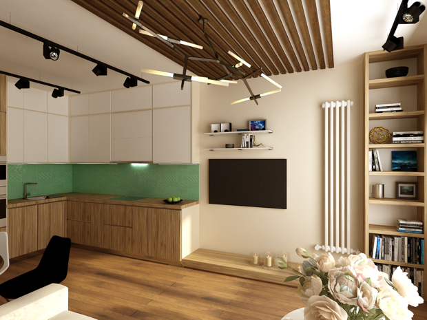 Фото из портфолио Квартира Сколково  – фотографии дизайна интерьеров на INMYROOM