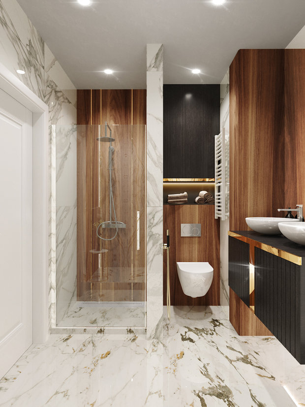 Фото из портфолио Квартира в ЖК О7 – фотографии дизайна интерьеров на INMYROOM