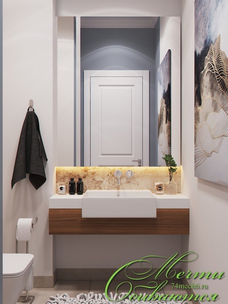 Фото из портфолио Лёгкая неоклассика в ванных комнатах – фотографии дизайна интерьеров на INMYROOM Фото из портфолио Лёгкая неоклассика в ванных комнатах – фотографии дизайна интерьеров на INMYROOM