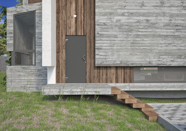 Фото из портфолио Concrete House – фотографии дизайна интерьеров на INMYROOM