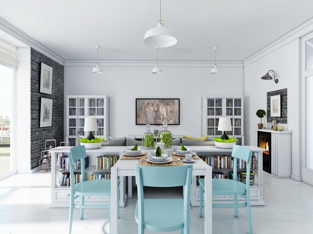 Фото из портфолио Скандинавия – фотографии дизайна интерьеров на INMYROOM