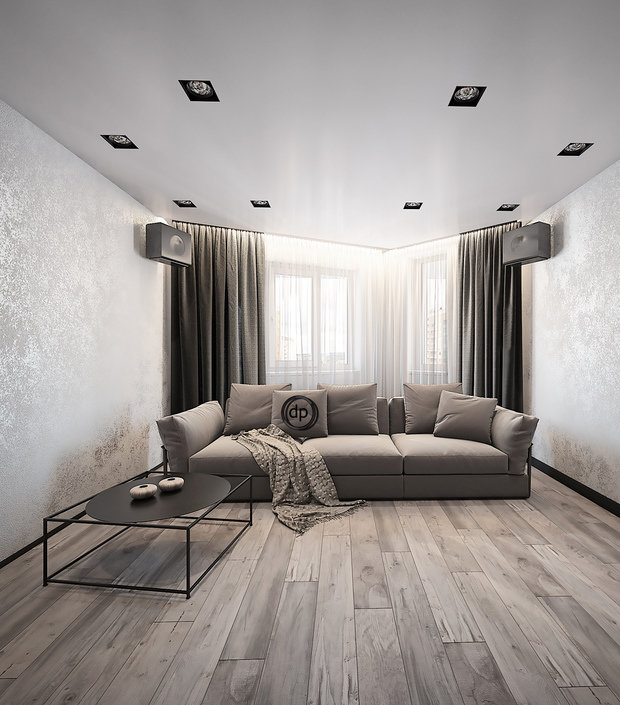 Фото из портфолио Аскетизм по-мужски – фотографии дизайна интерьеров на INMYROOM