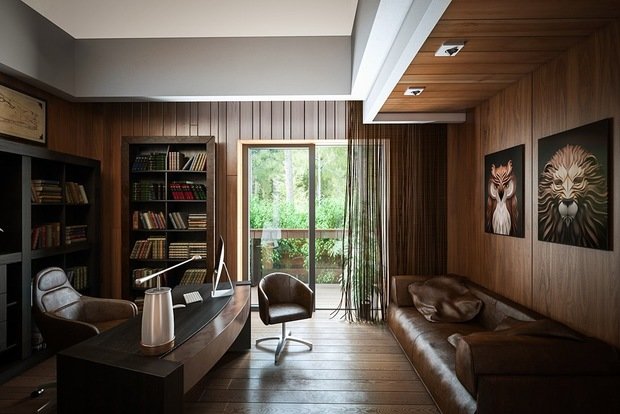 Фото из портфолио Современный экодом в Жуковке. – фотографии дизайна интерьеров на INMYROOM