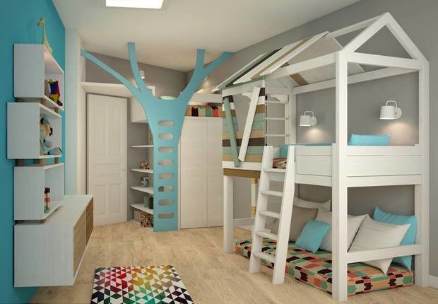 Фотография: Детская в стиле Скандинавский – фото на INMYROOM