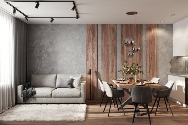 Фото из портфолио Квартира 71 кв.м. в современном стиле в ЖК SREDA – фотографии дизайна интерьеров на INMYROOM