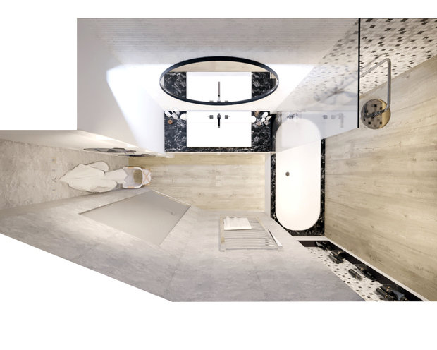 Фото из портфолио Двушка в Скандинавском стиле – фотографии дизайна интерьеров на INMYROOM